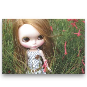 Cartolina artistica vintage Blythe Doll del Giappone Y2K anni 2000