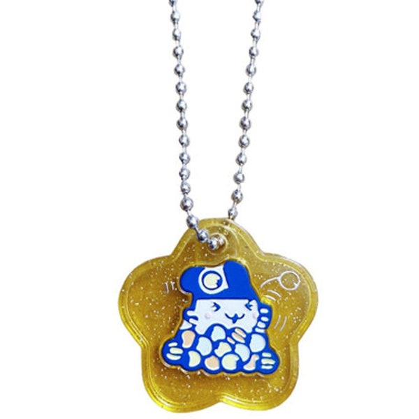 Japon Y2K Bandai 2004 Tamagotchi Caractère Pendentif Collier