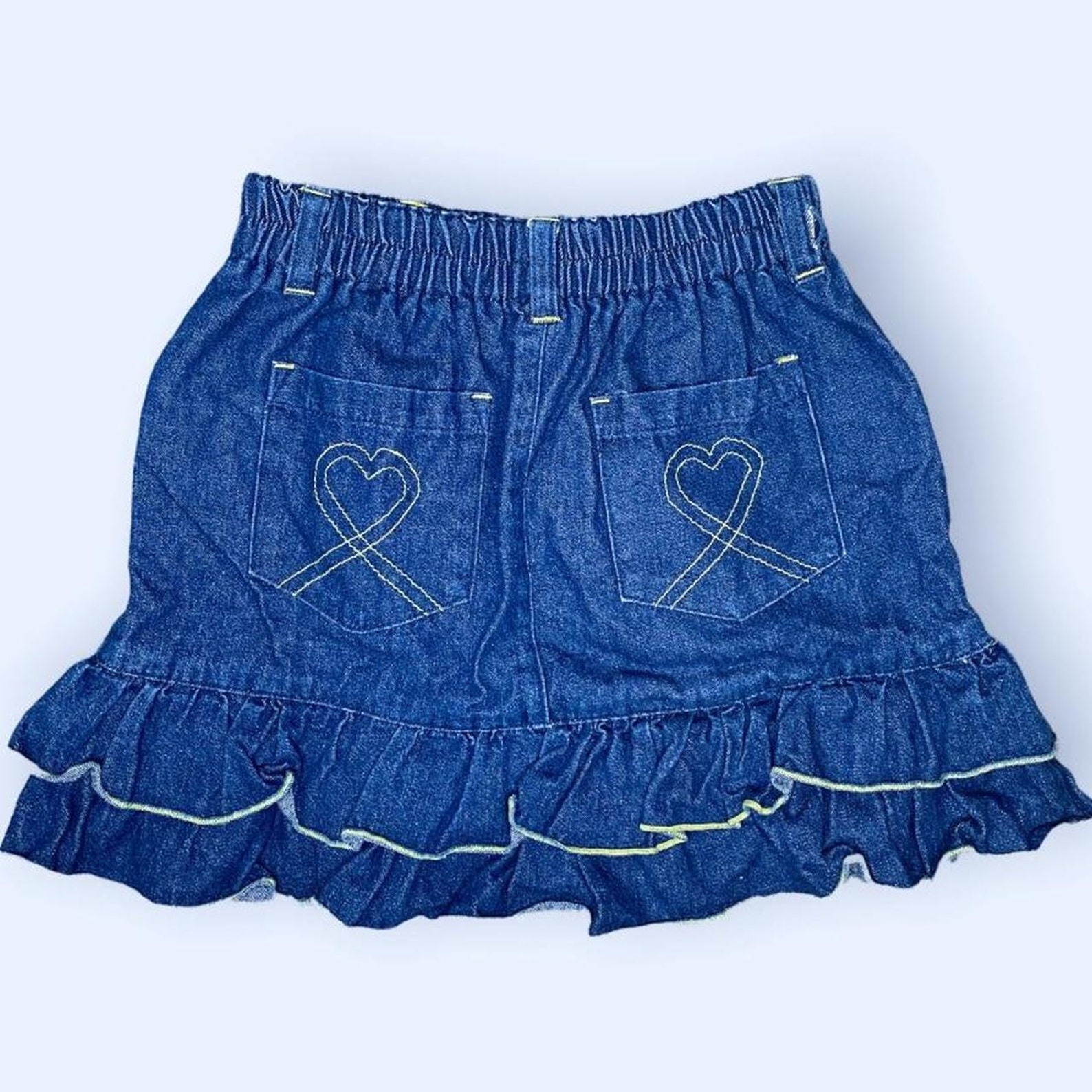 Rare Vintage Sanrio Y2K 2000s Ayankey Denim Mini Skirt Sz XS/S - Etsy