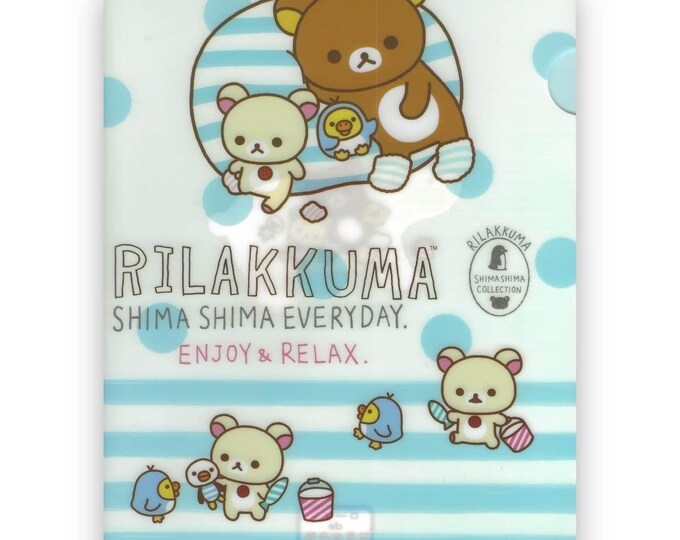 Y2K 2000s Japan Rilakkuma File Folder Kawaii Stationery - Etsy