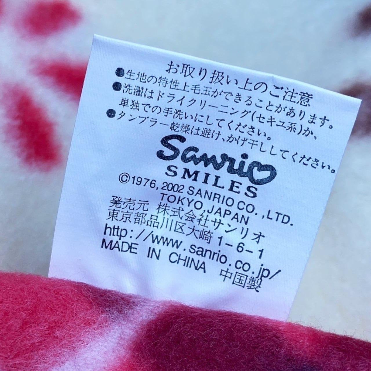 Y2K 2000s 2002 Sanrio Japan Hello Kitty French Angel Fleece