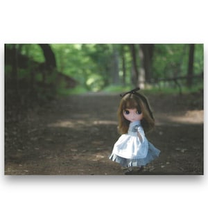 Cartolina artistica vintage Blythe Doll del Giappone Y2K anni 2000