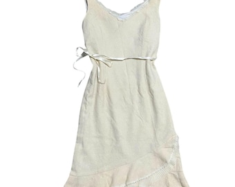 Vestido Mori Girl Creme Tamanho XS