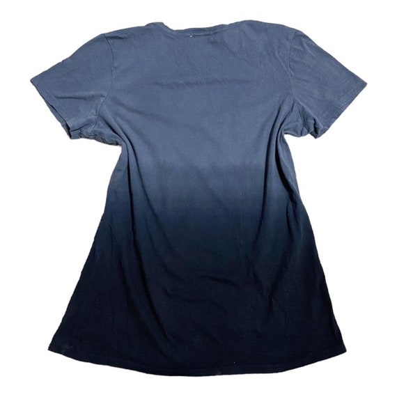 Y2K Anna Sui Heart Graphic Tshirt Ombre Sz M - image 3