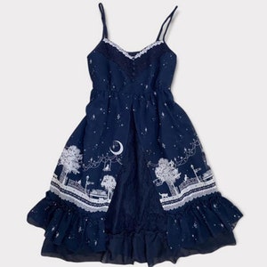 Japan Brand Axes Femme JSK Night Scene Dress Sz S - Etsy 日本