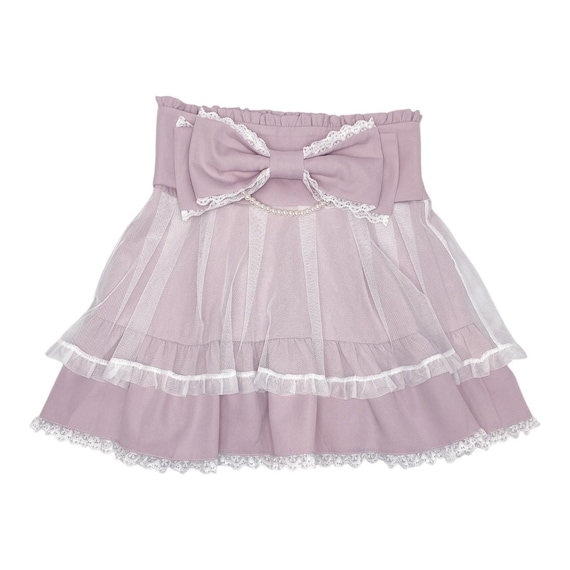 Coquette Jirai Kei Mar*s Dolly Big Bow Skirt Sz S/M - Etsy