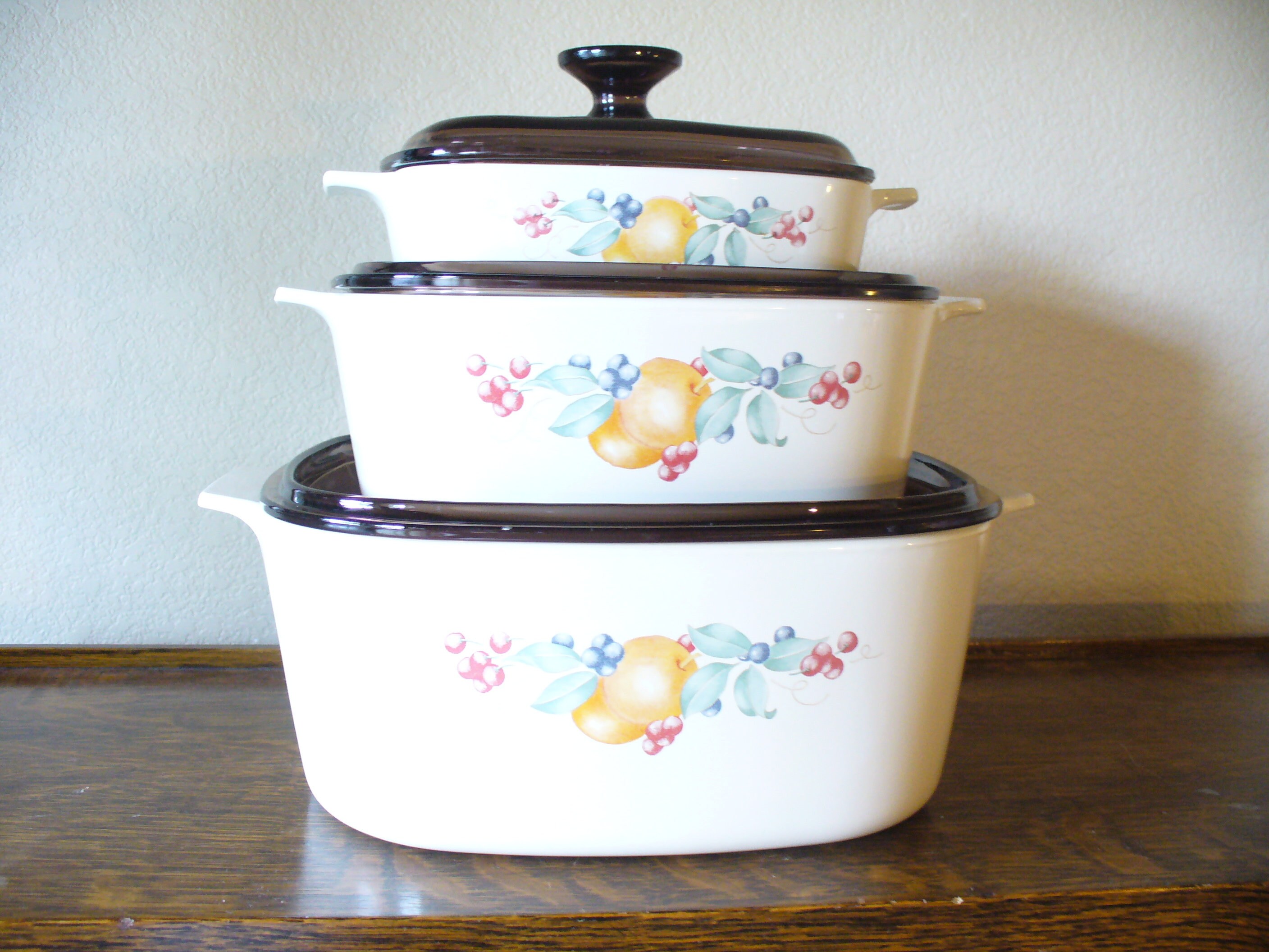 Corelle Abundance Casserole Set with Lids Etsy