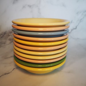 Vintage Fiestaware Berry Fruit Dessert Bowls Retired Colors Vintage Fiesta Sold Separately