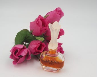 Miniature "Isadora" Paris  Vintage Parfum Splash Perfume Made in France