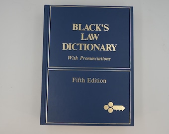 Black's Law Dictionary Fifth Edition 洋書 Black's Law Dictionary: Definitions of the Terms and Phrases