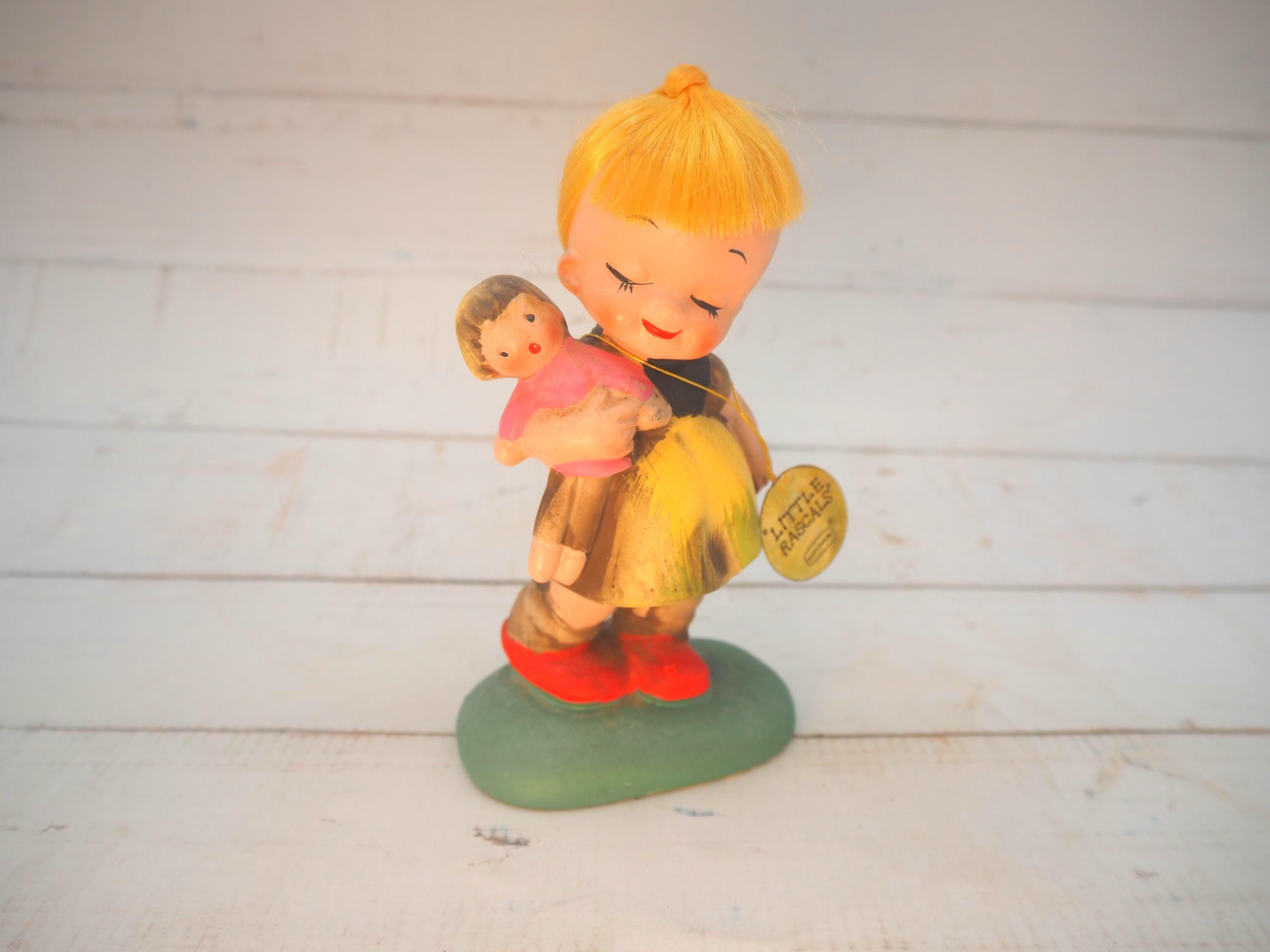 Vintage Little Rascals Girl With Doll Napcoware C-6860 Original Tag ...