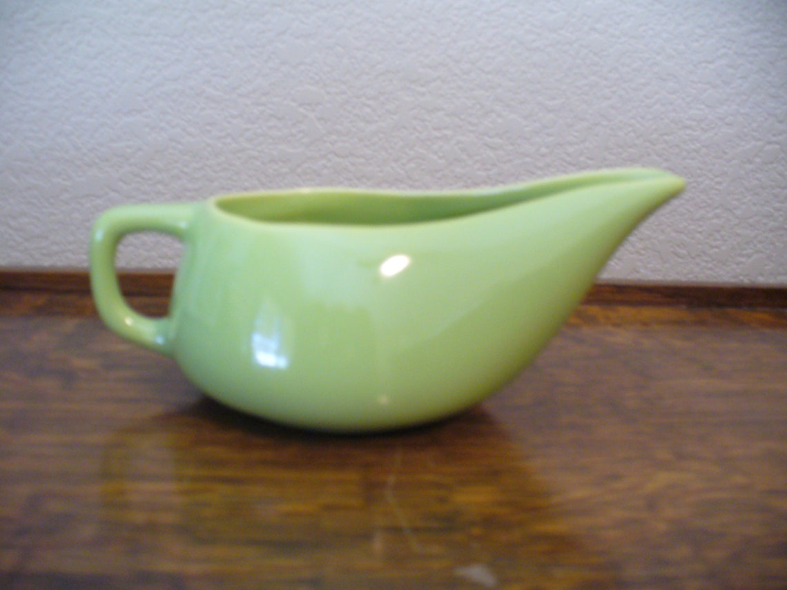 Brusche of California Creamer/Mini Gravy Boat 1950's MCM Etsy