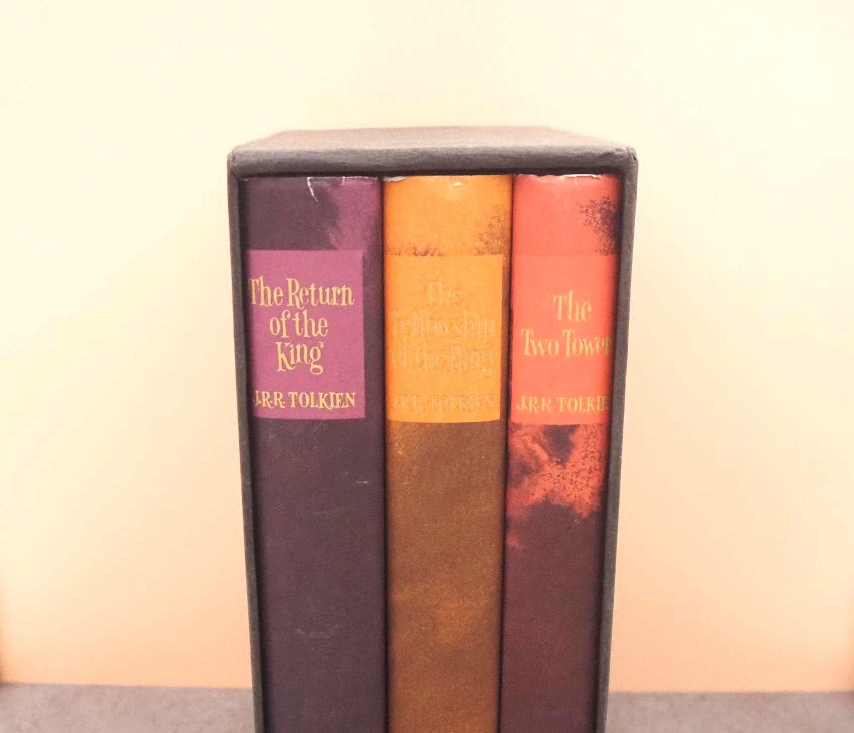 Lord of the Rings Trilogy Box Set 1965 Houghton Mifflin Hardback