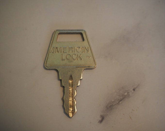 Vintage American Lock Restricted Do Not Duplicate Key Collectible Key