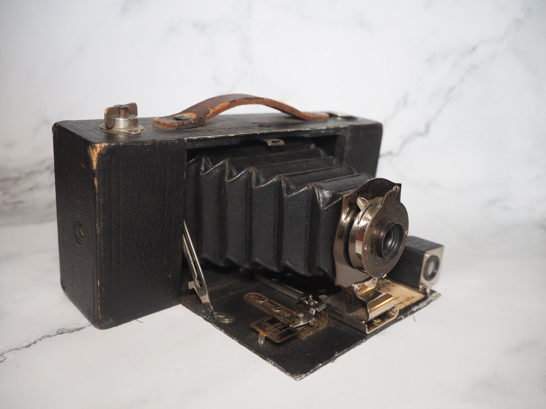Antique Kodak Brownie Automatic Folding Box Form Camera Etsy