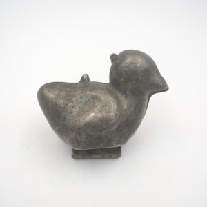 Antique Pewter Bird Ice Cream/ Chocolate Mold Schall and Co. #186