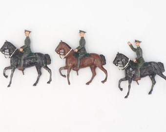 ヴィンテージディテール イギリス中世騎士のおもちゃのフィギュア 1971