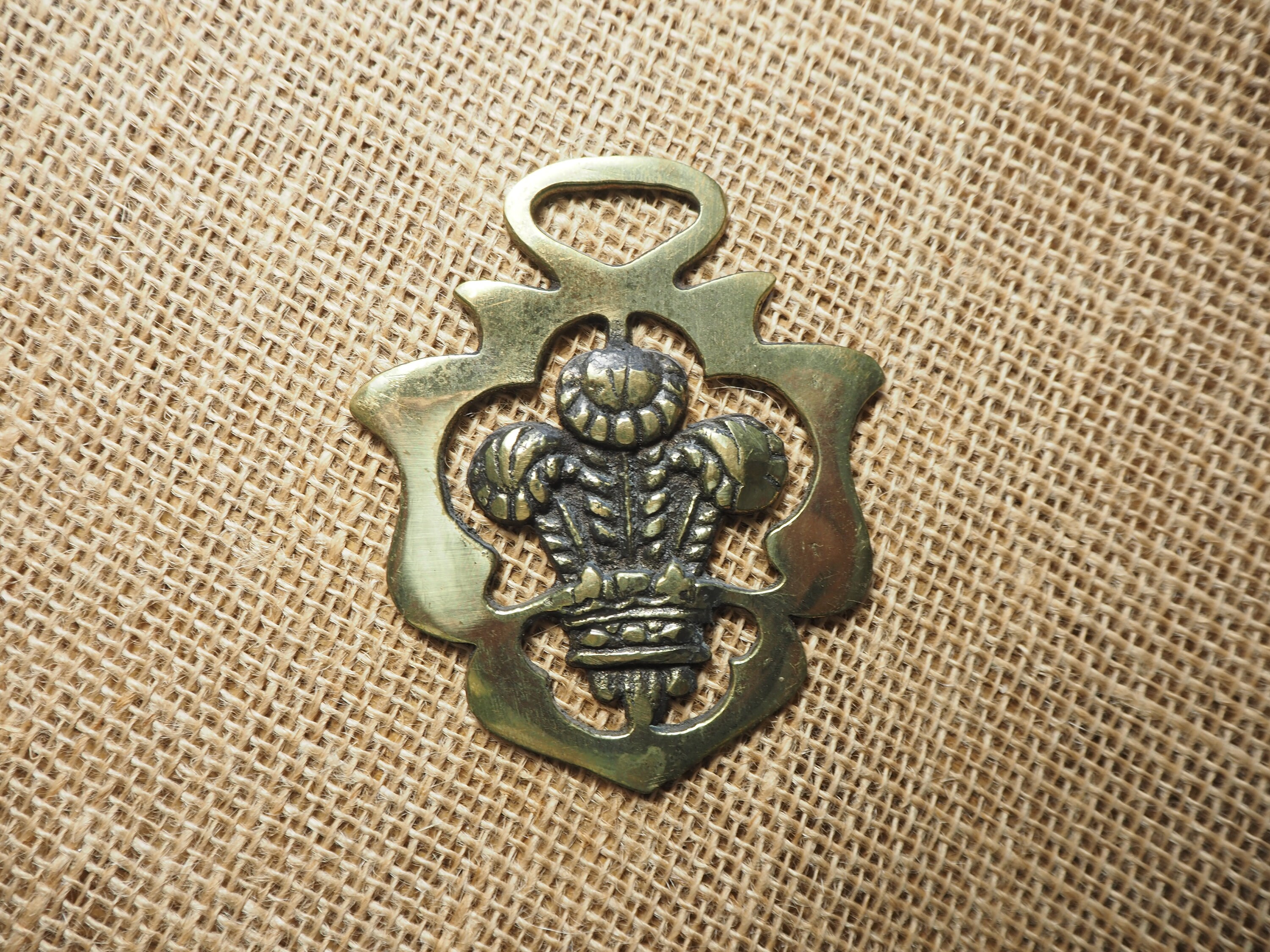 Vintage Horse Brass Harness Medallion Solid Brass Horse Medallion Horse  Brasses Equestrian Brass Made in England