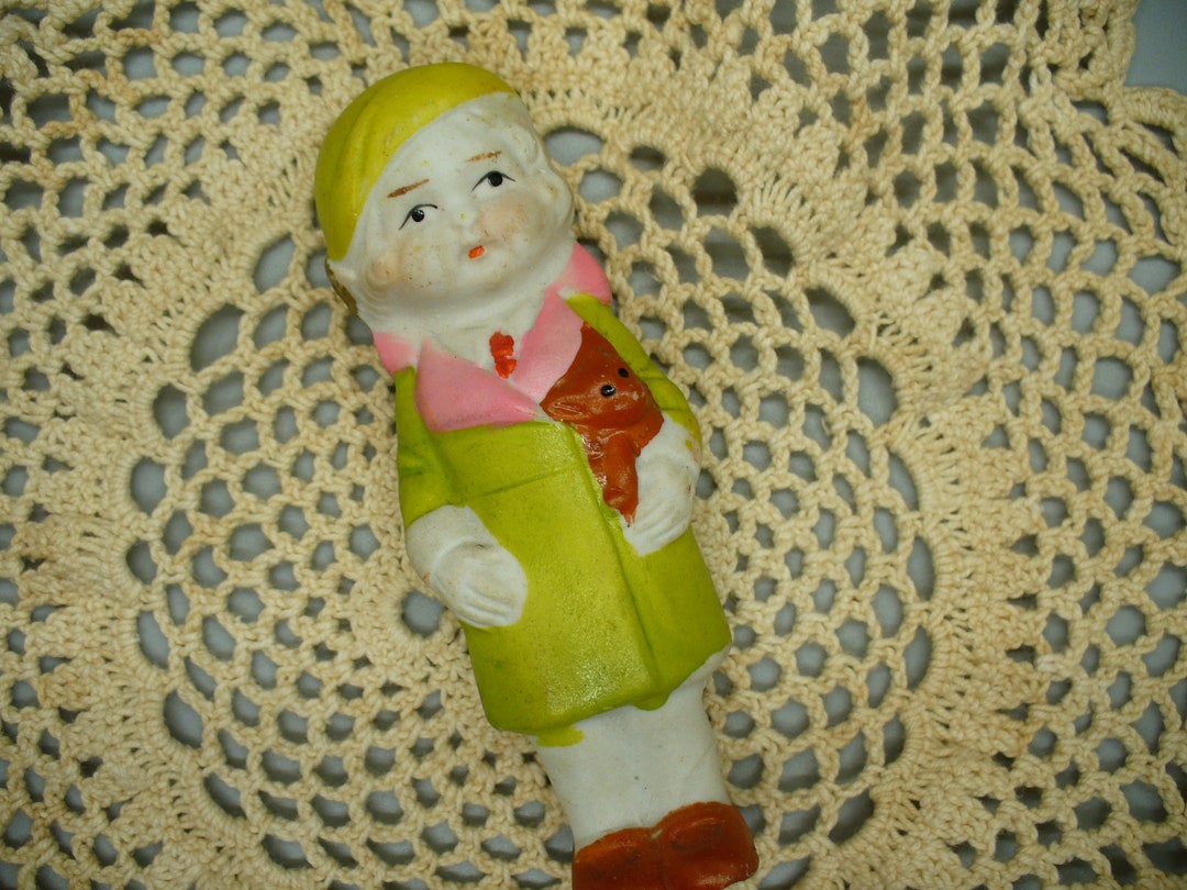 Vintage Bisque Penny Doll 4 Made in Japan S534 Etsy