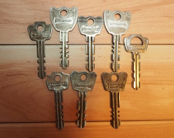 MASTER LOCK☆KEY鍵キー☆ディスプレイラック☆ビンテージUSA雑貨