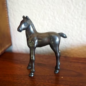 Vintage Bronze Foal Horse Figurine