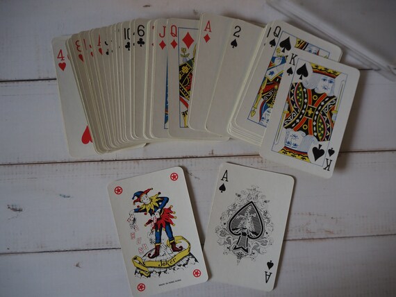 Hello Tiki V3 - 2 Decks De Cartes Montenzi (Blanc, Retro) Pour Poker
