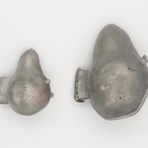 Antique Pewter Pears Ice Cream/ Chocolate Mold Sold Individually