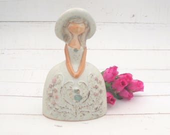 Vintage Tucci Lady Figurine Bell