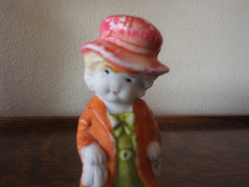 Vintage Penny Dolls Bisque Doll Marked Made in Japan 5653 A130 Etsy