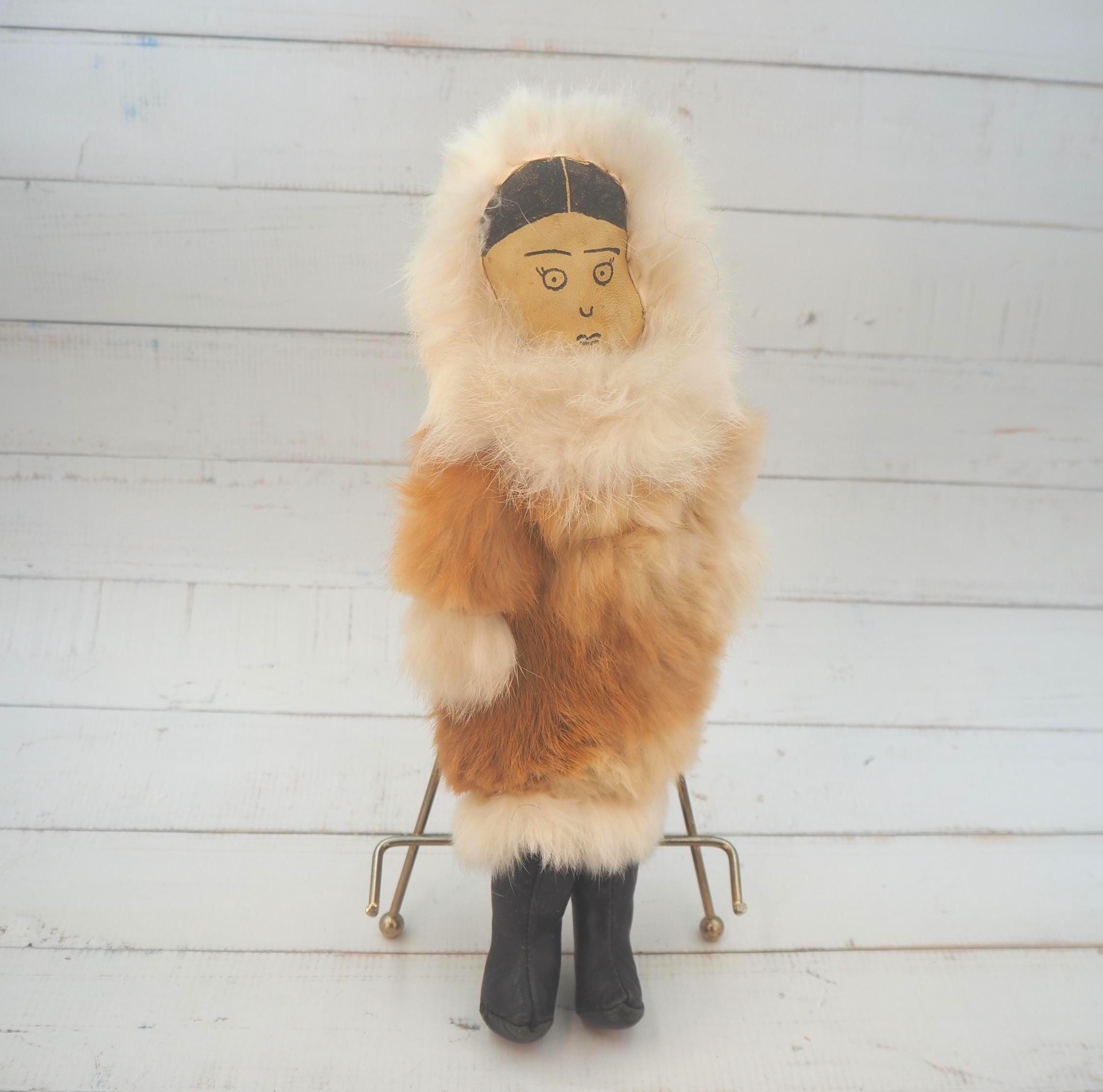 Real fur eskimo doll - Etsy 日本