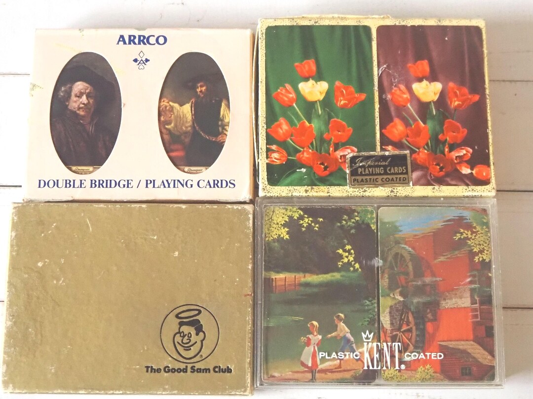 Vintage Playing Cards: AARCO, Good Sam Club, Kent, Imperial ...