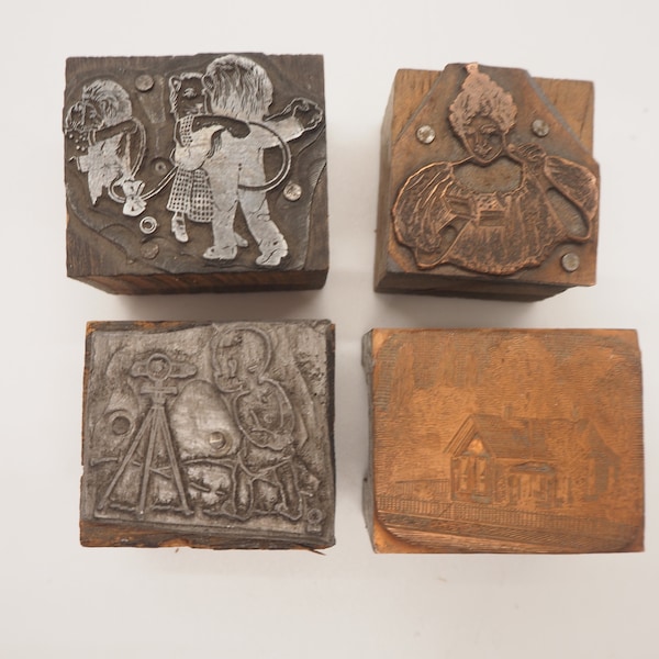 Wood Block Stamp Etsy
