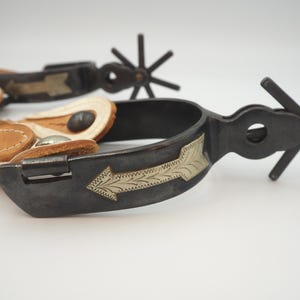 Vintage Arrow  Spurs  Western Cowboy Decor