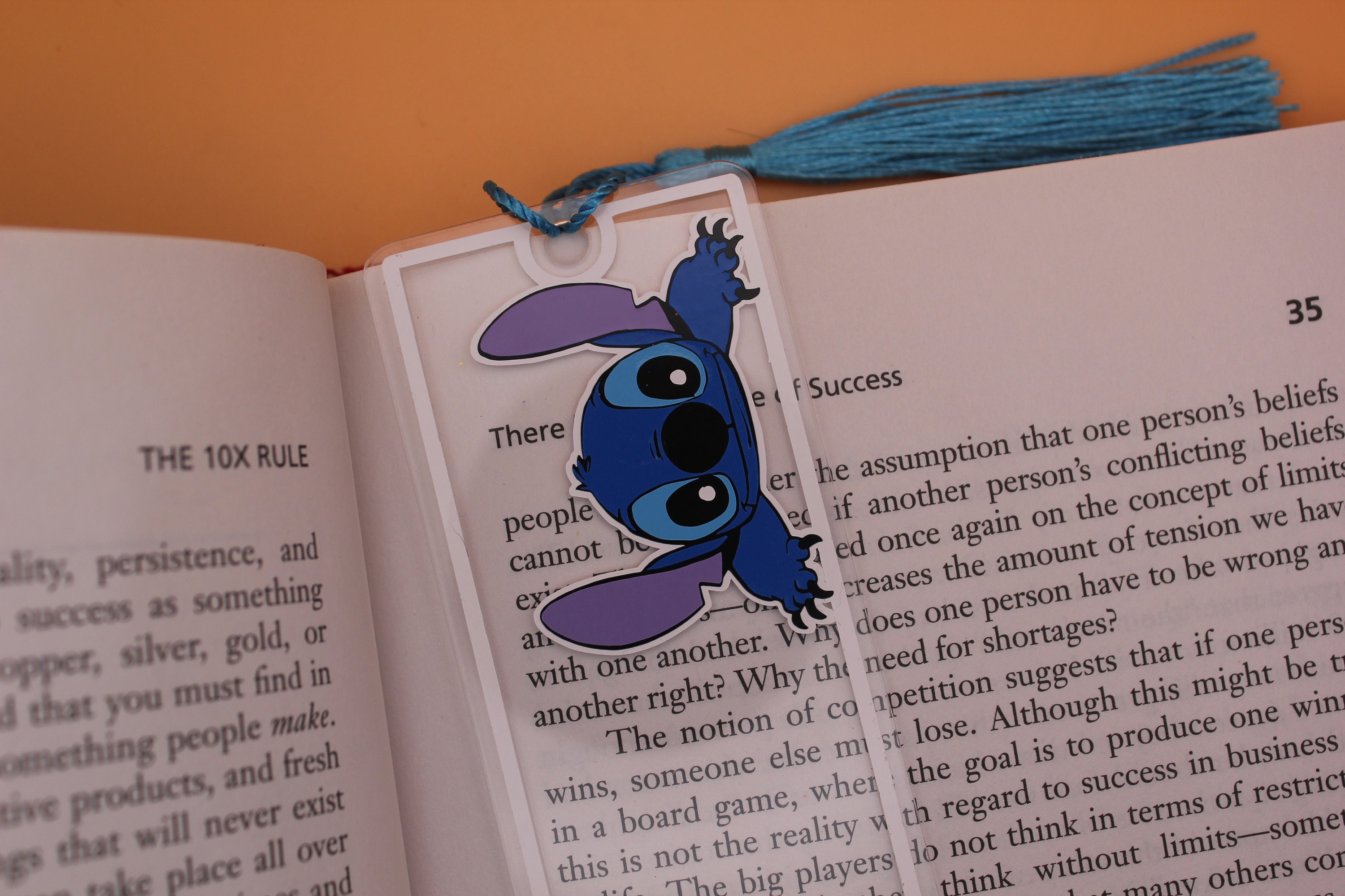 Disney Stitch Bookmarks for Women and Teens Metal Bookmark with Charm - School University Reading Stitch Gifts for Her