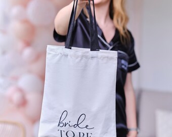 Bride To Be and Team Bride Tote Bag
