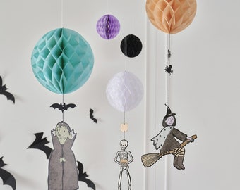 Halloween Hanging Paper Party Decorations