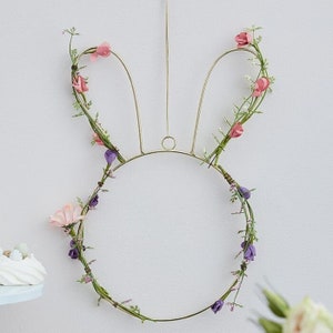 Spring Wreath, Bunny Wreath ,  Easter Wreath