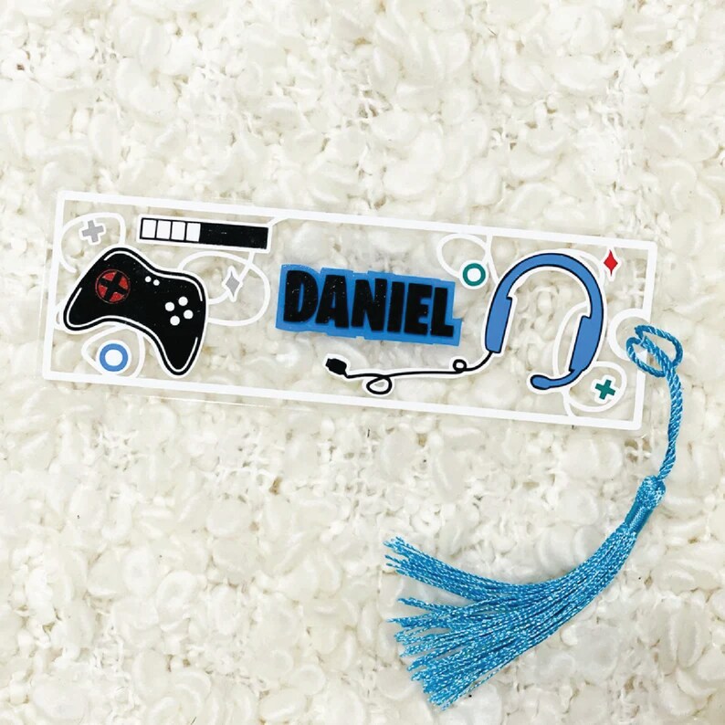 Gamers Bookmark Gaming Bookmark Page Mark for Gamers Book Etsy UK