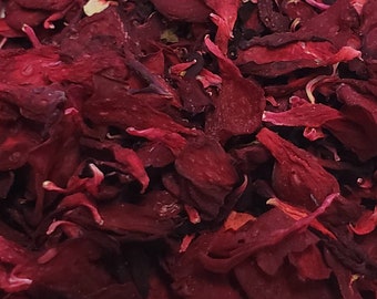 Dried Geranium Petals (Red)