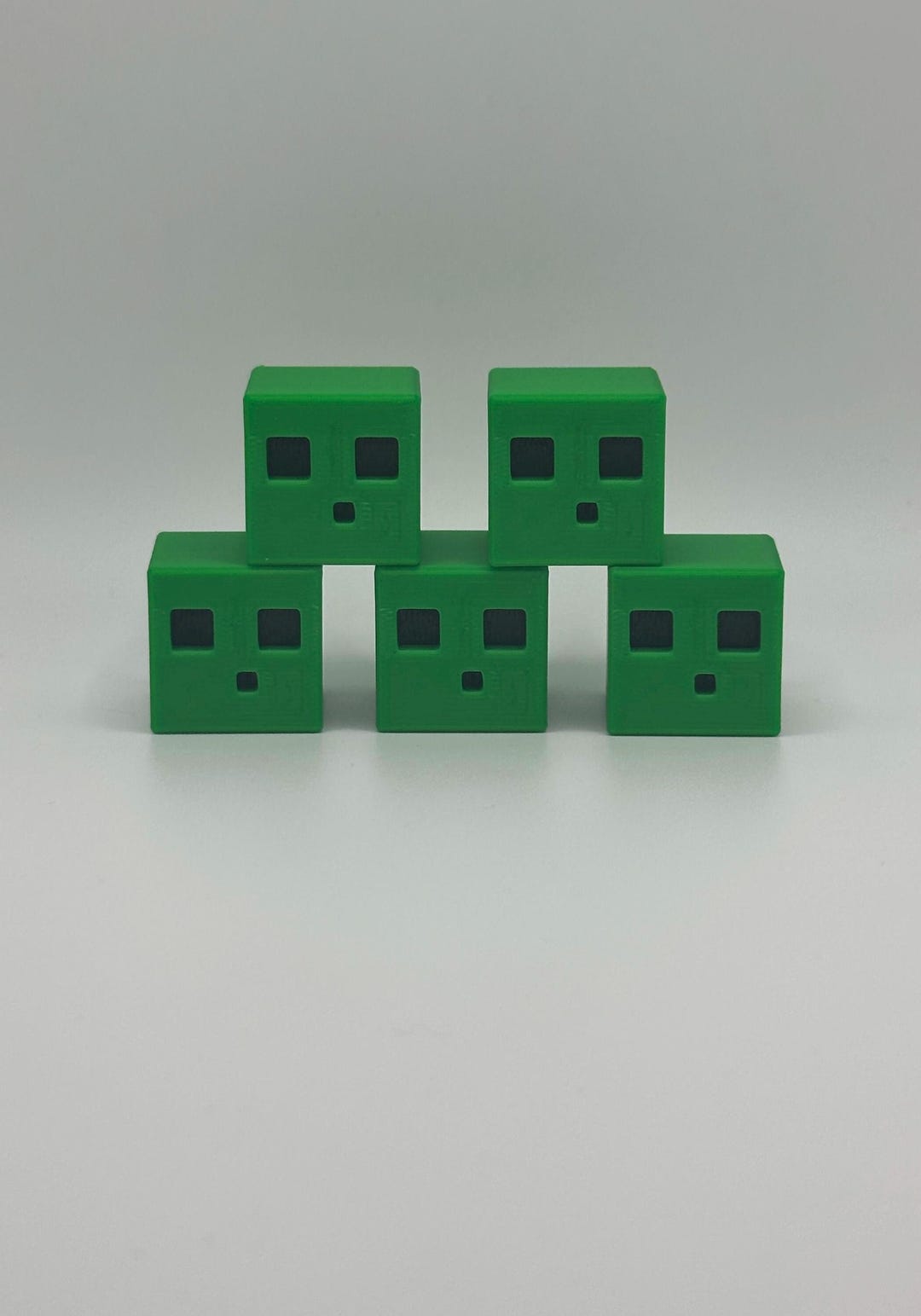 Minecraft Slime Cube | 3D Printed Green Pixel Desk Toy - Etsy