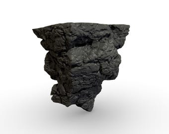 3D Printed Cliff Display Shelf: Rock Ledge for Figurines