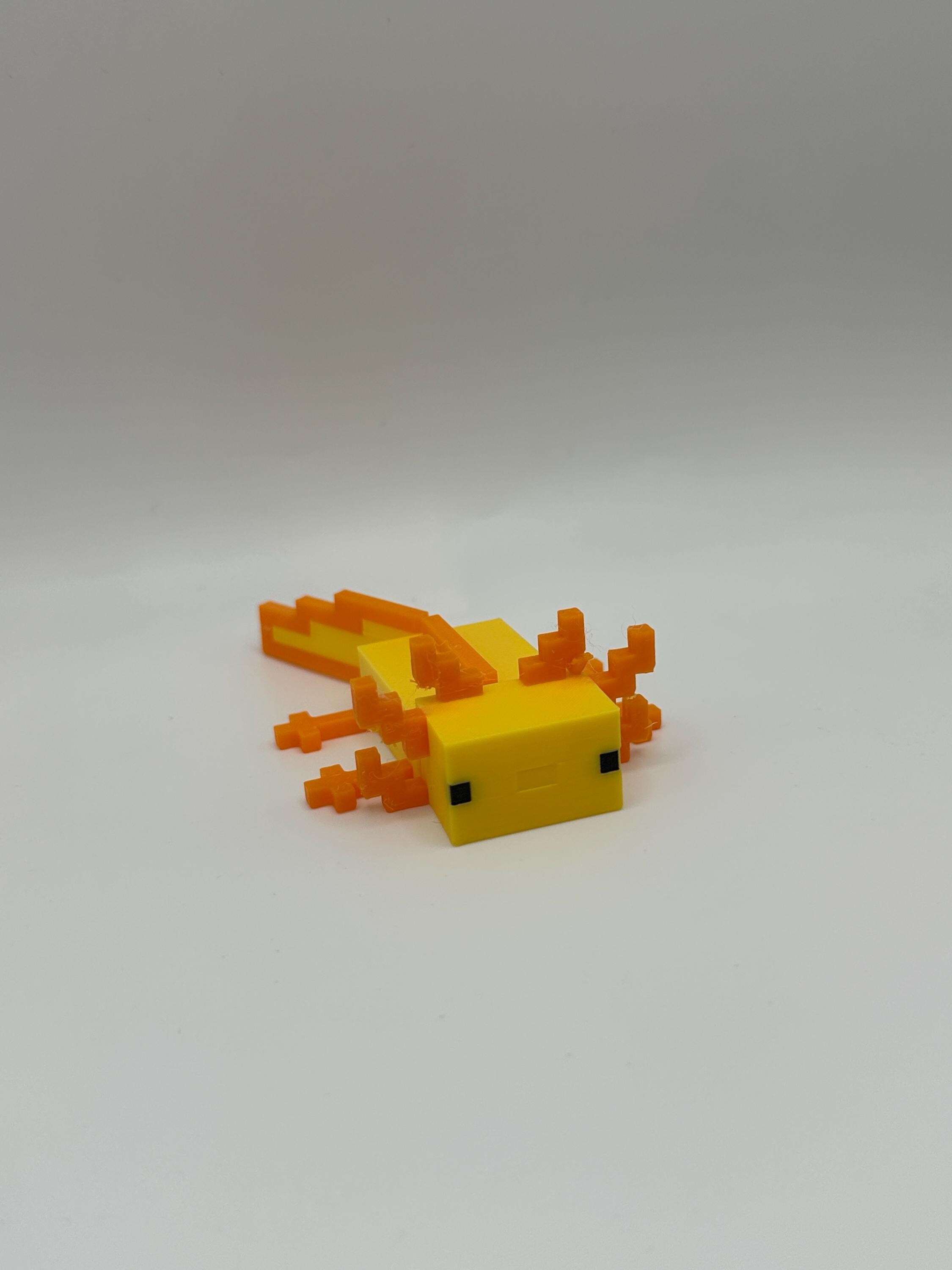 Articulated Axolotl Figurine: Desk Toy - Etsy