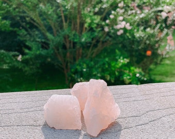 Rose Quartz Clusters