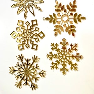 Snowflake Glowforge File Bundle | SVG Laser Cut File | 14 Snowflake Designs | Download and Cut