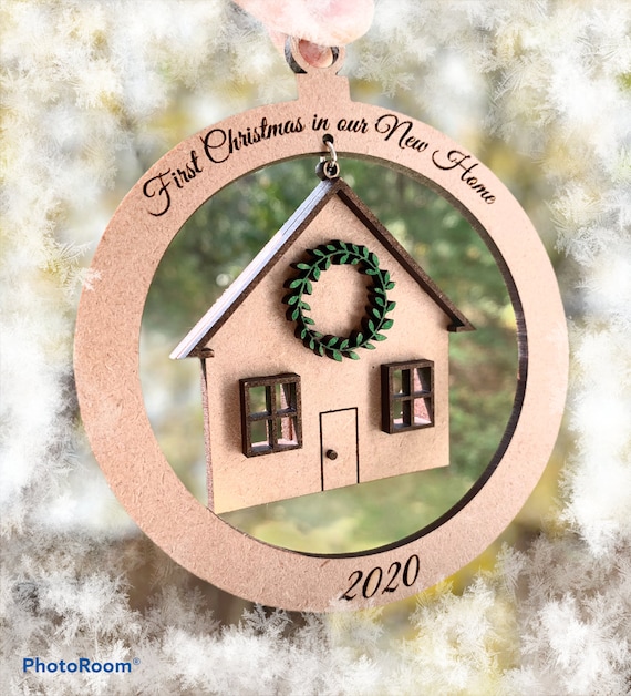Free Free 345 First Home Ornament Svg SVG PNG EPS DXF File