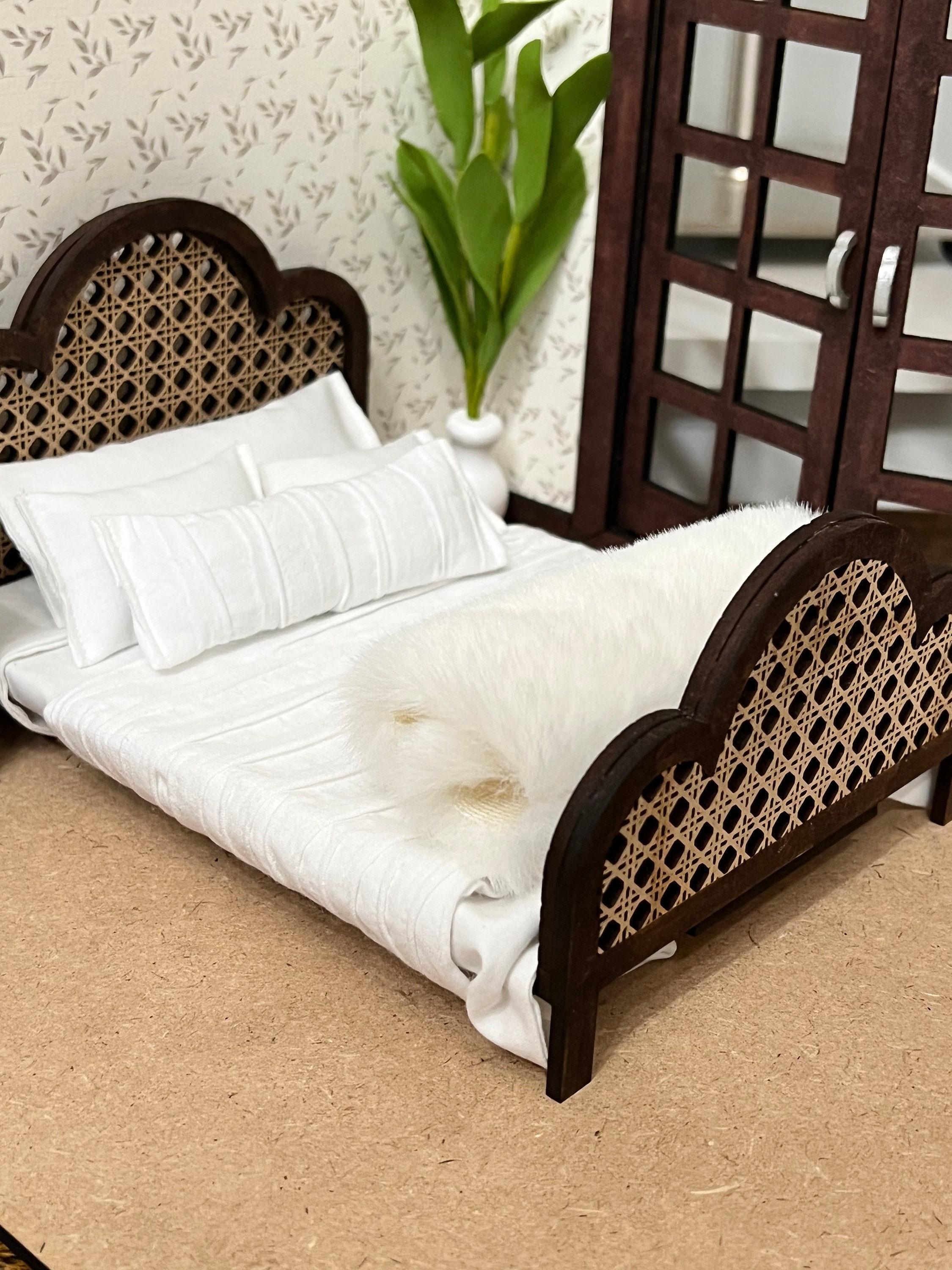 Rattan doll bed - Etsy 日本