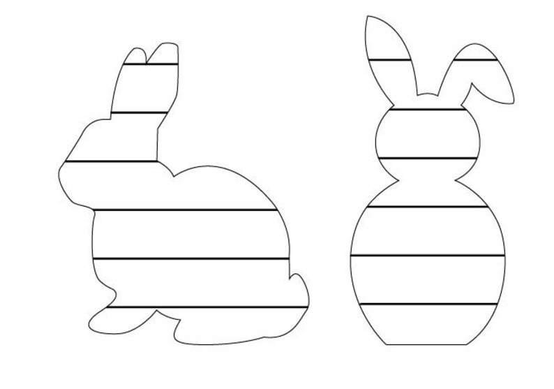 Download 3 Faux Shiplap Bunny Vectors Easter and Spring Decor SVG ...