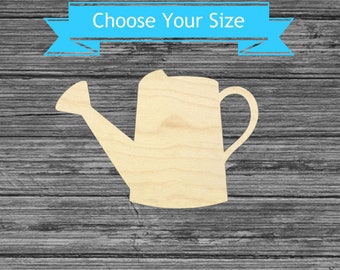 Wood Watering Can Etsy