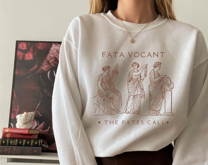 Featured listing image: The Fates Dark Academia Aesthetic Sweatshirt
