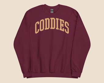 Coddies Sweatshirt – Funny Fish Slippers Hoodie for Foodies & Seafood Lovers, Baltimore Foodie – Unisex Cozy Crewneck Gift